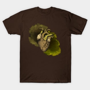 Watercolor Heart (Decayed) T-Shirt